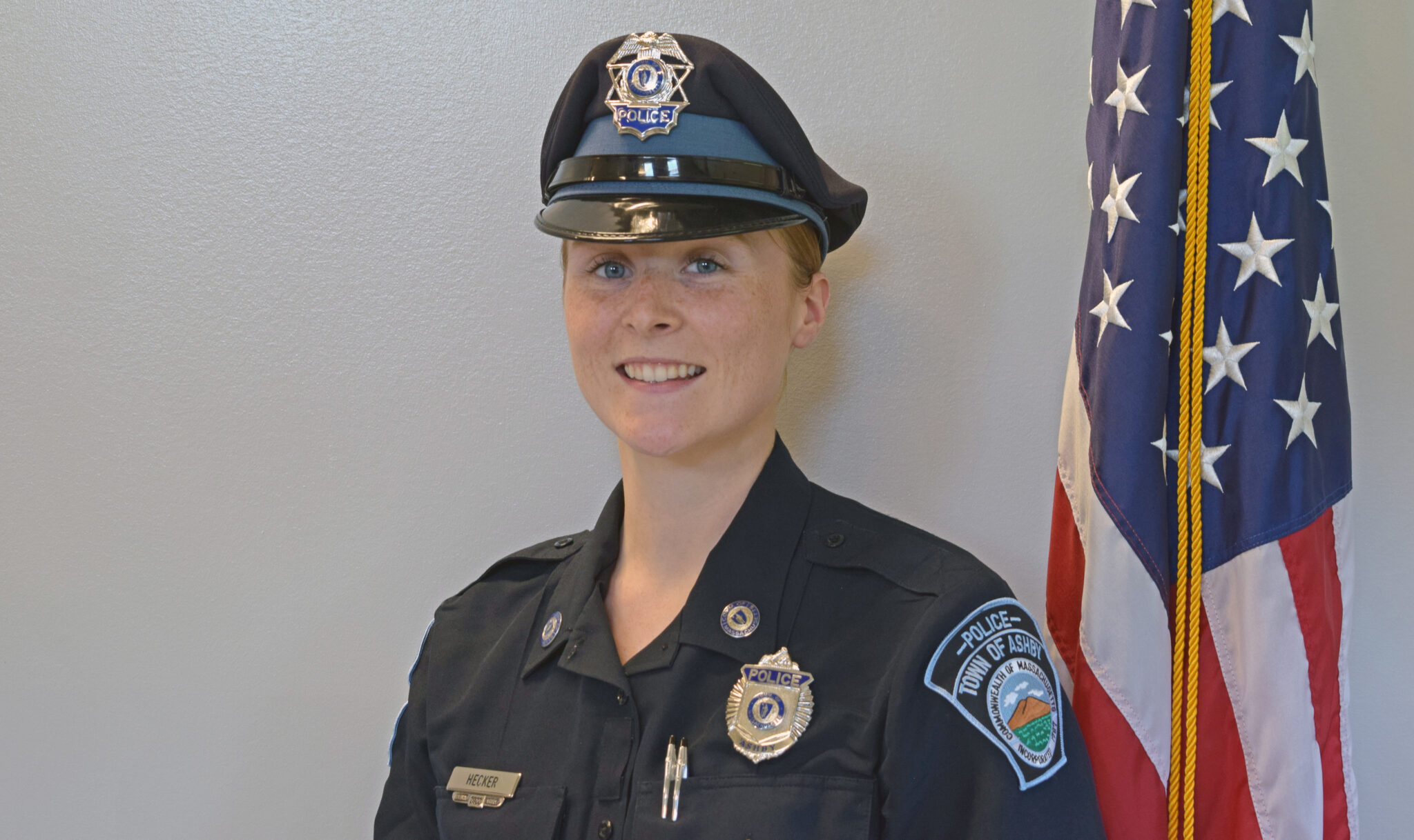 Ashby Police Department Promotes Reserve Officer Alexandra Hecker to